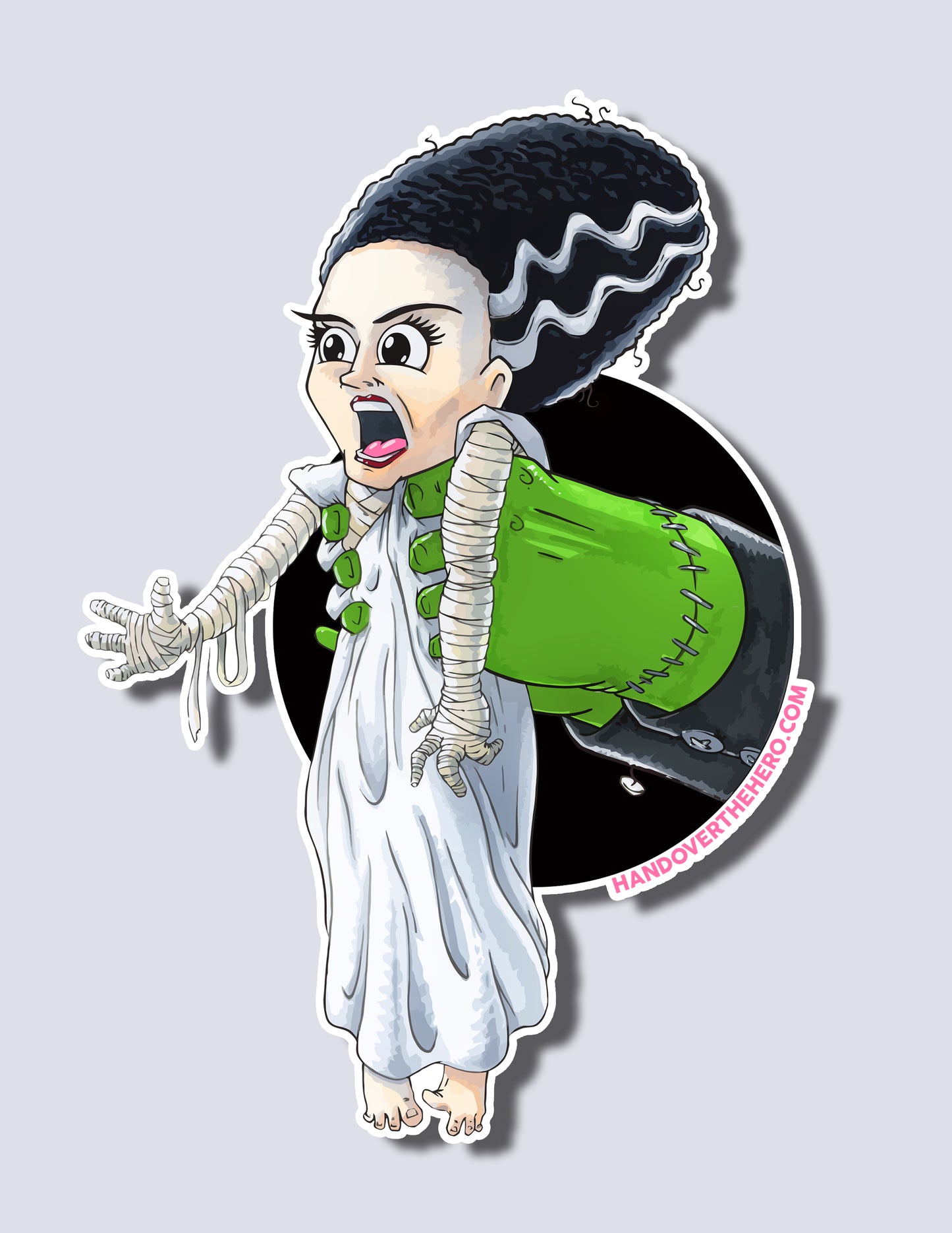 THE BR1DE / FR4NK3NSTEIN STICKER