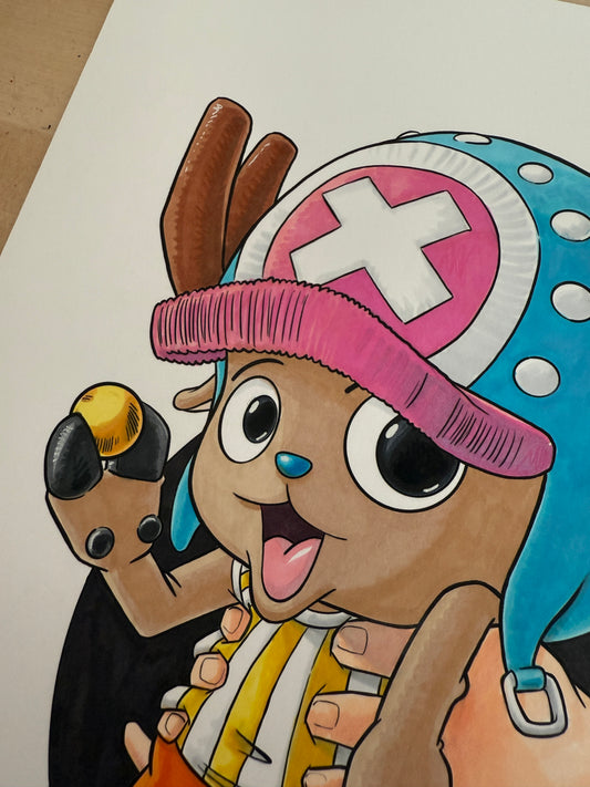 CH0PP3R / R0B1N ORIGINAL ART