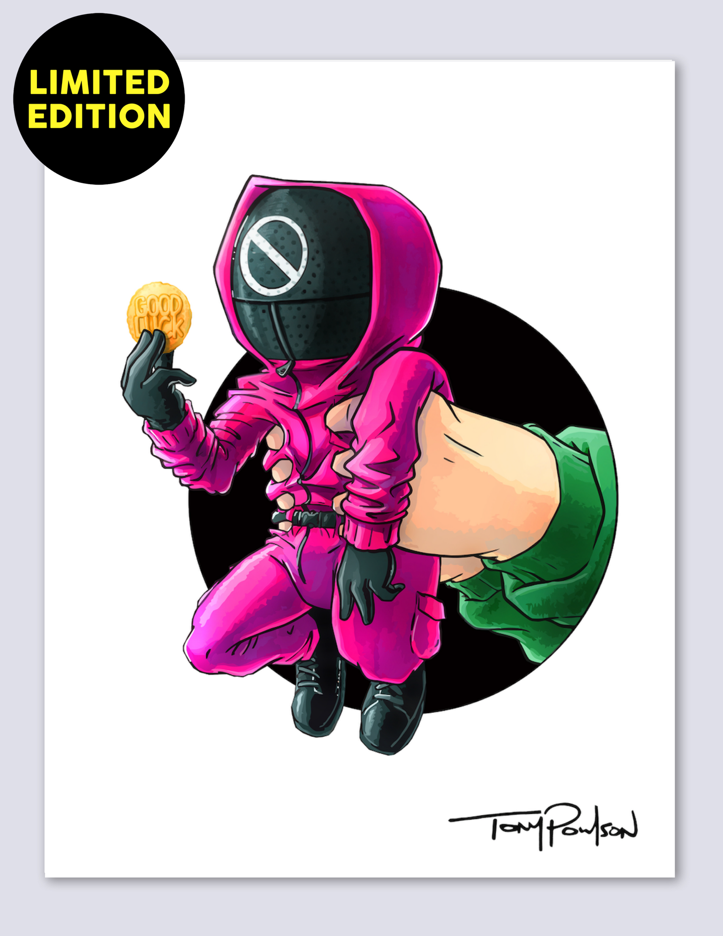 SQU1D GAM3 GUARD / PART1C1PANT LIMITED EDITION PRINT