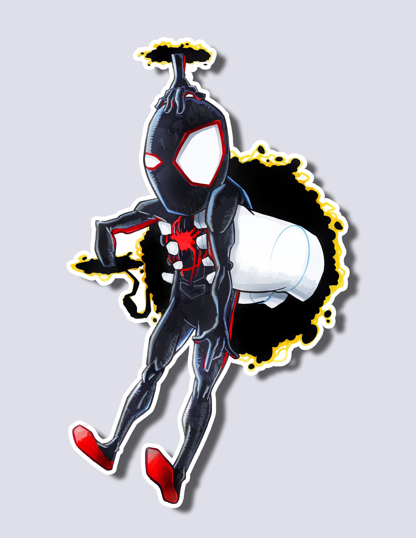 M1L3S M0R4L3S / SP0T STICKER