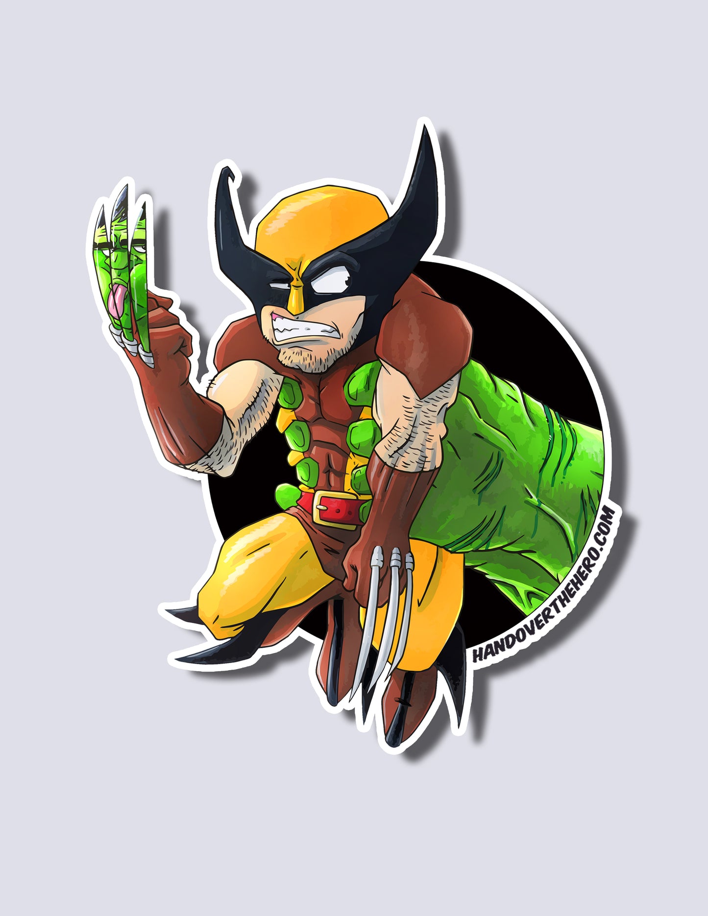 W0LVER1NE / HÛLK STICKER