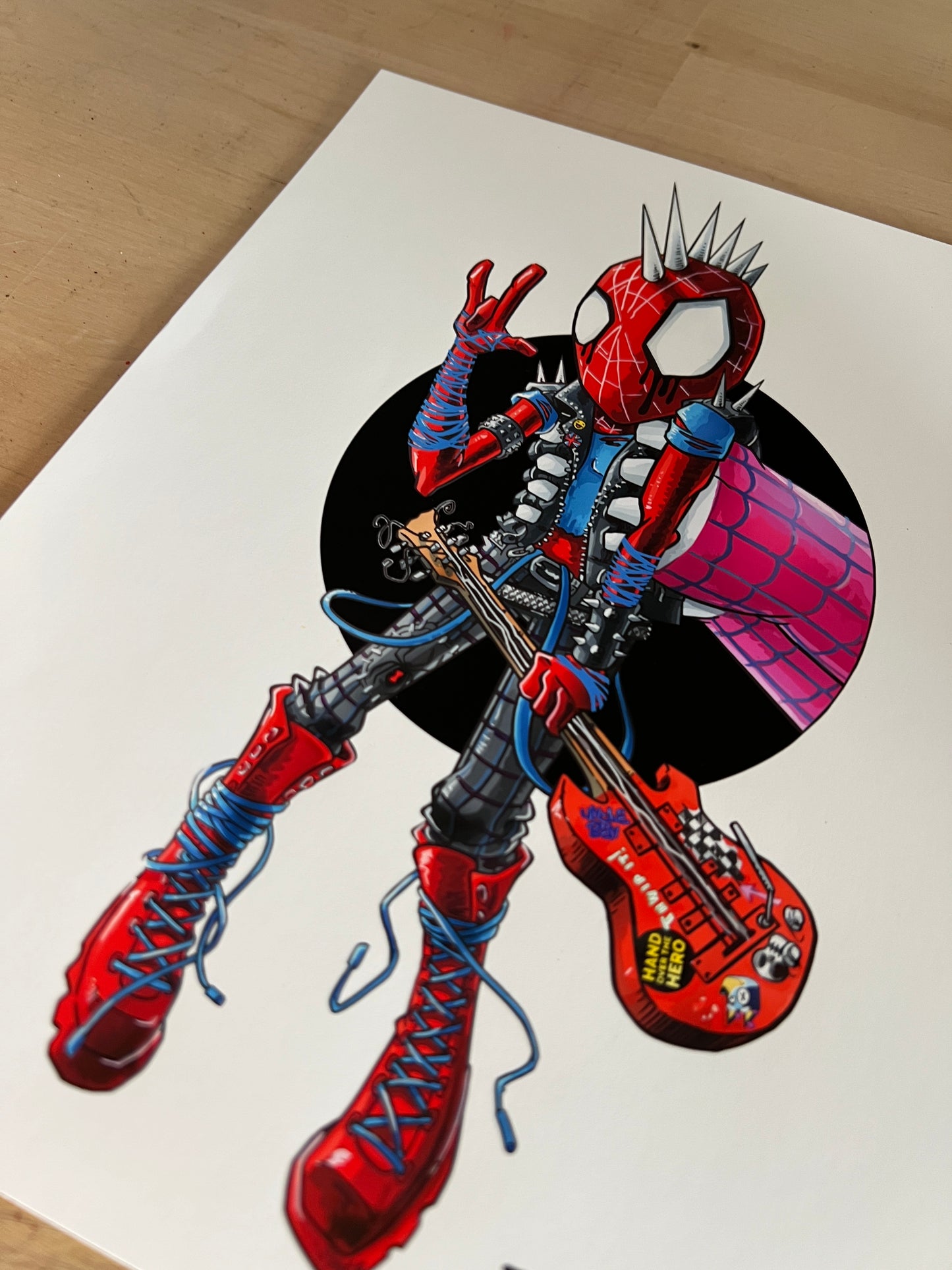 SP1D3RPUNK / SP1D3R GW3N PRINT