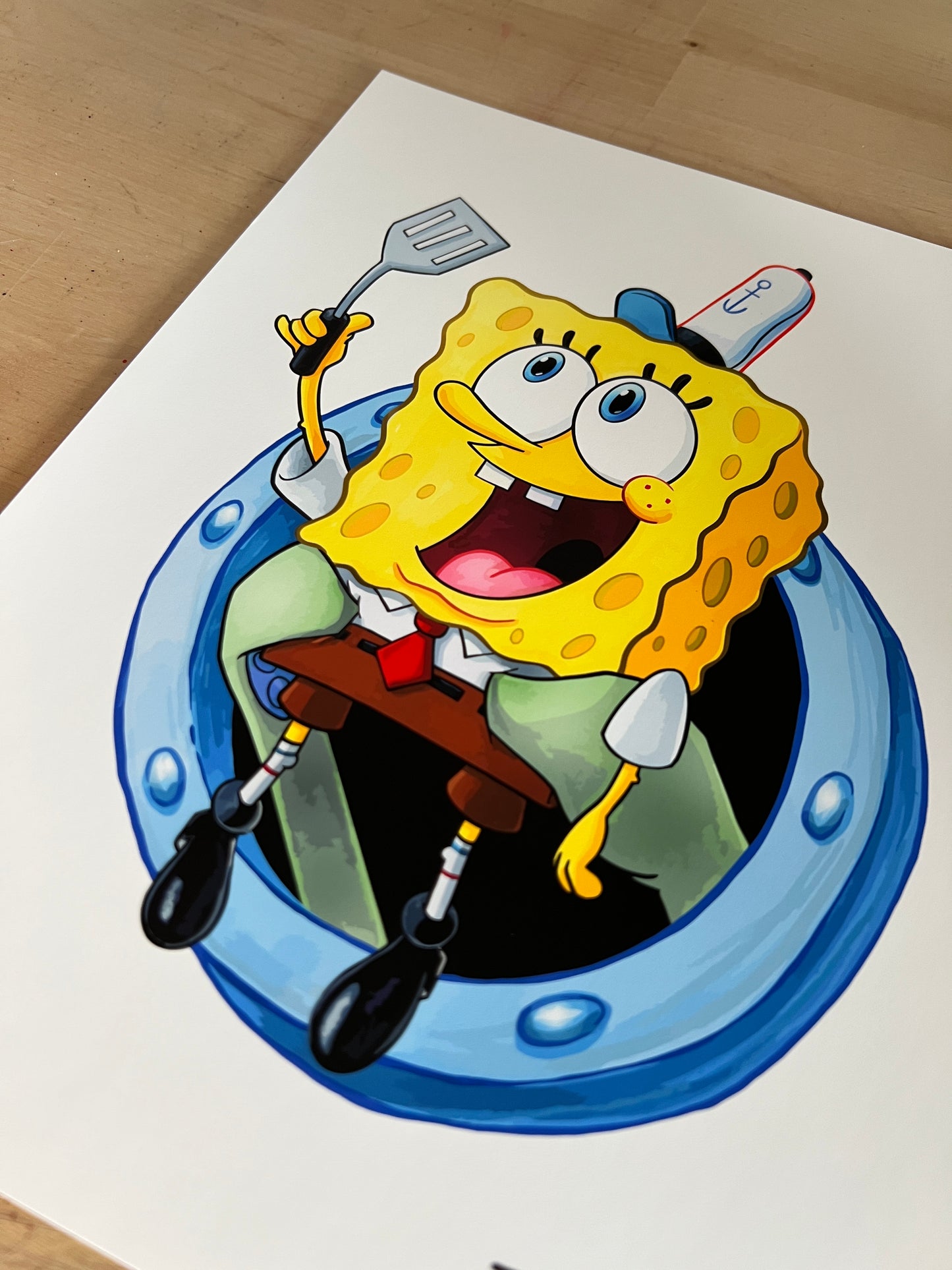 SP0NG3B0B / SQU1DW4RD PRINT