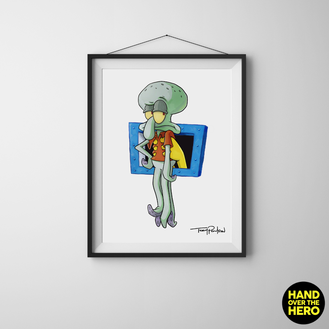 SQU1DW4RD / SP0NG3B0B PRINT