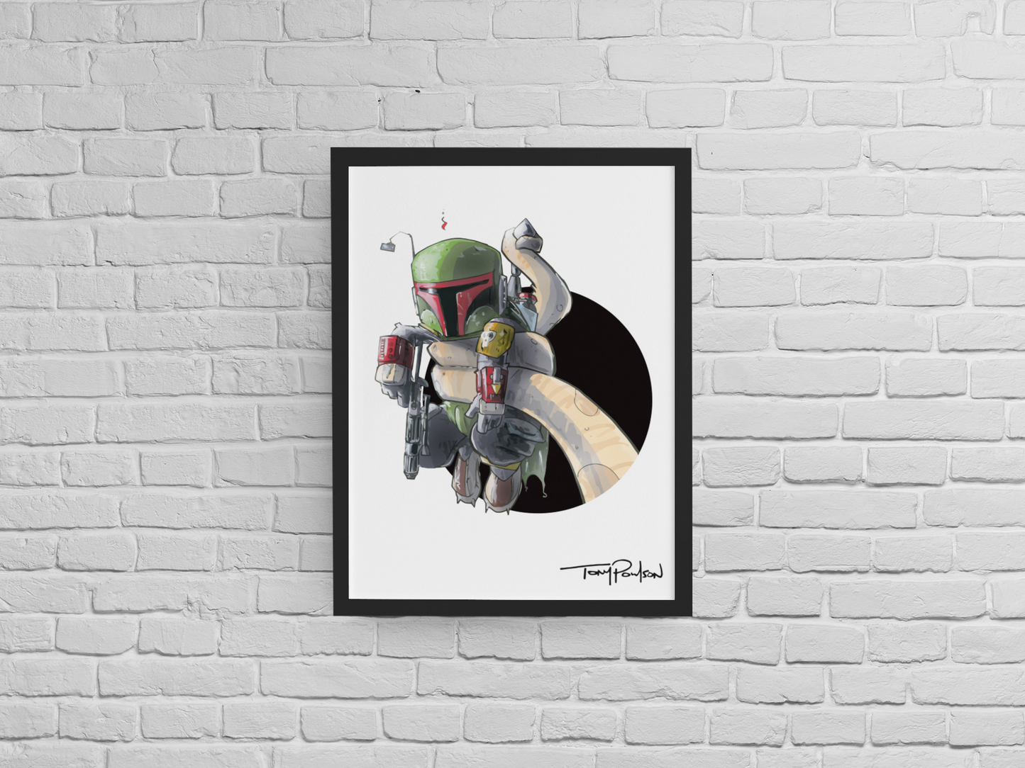 B0B4 F3TT / S4RL4CC PRINT