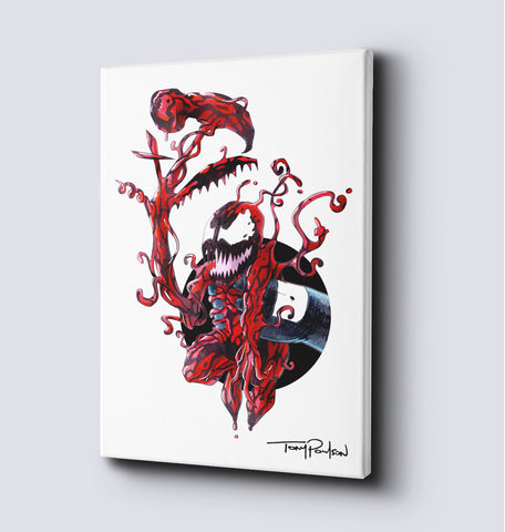 Red Symbiote / Black Symbiote Canvas Collection