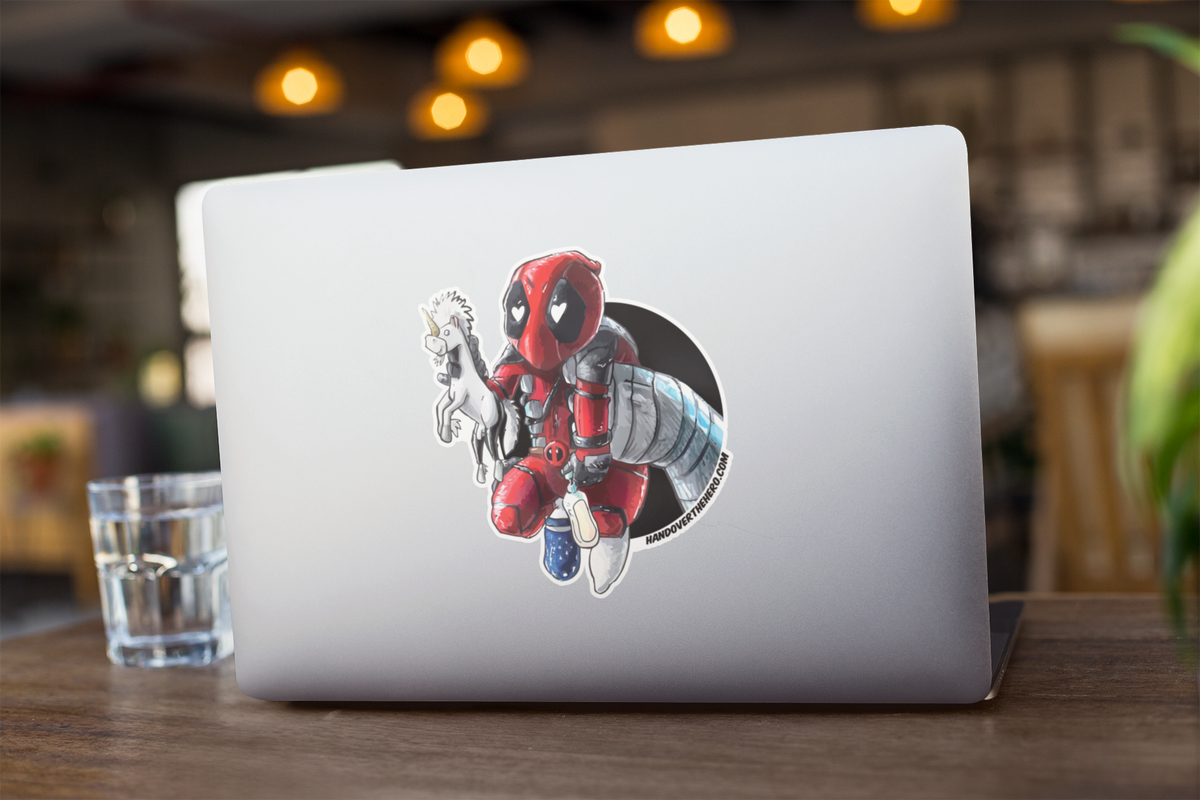 Iron Man Inspired Vinyl Decal for Mac – AZ Vinyl Works