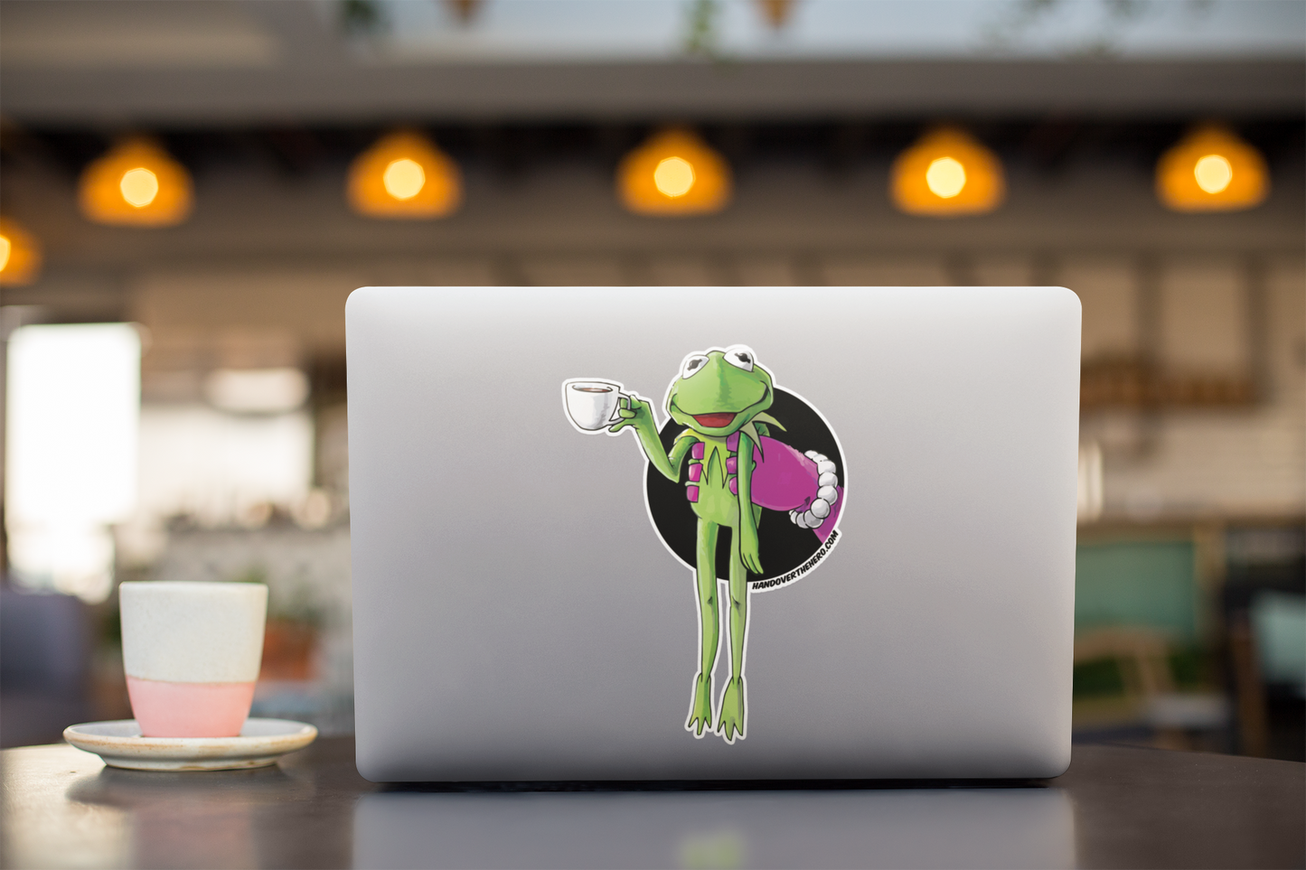 K3RM1T / MS P1GGY STICKER