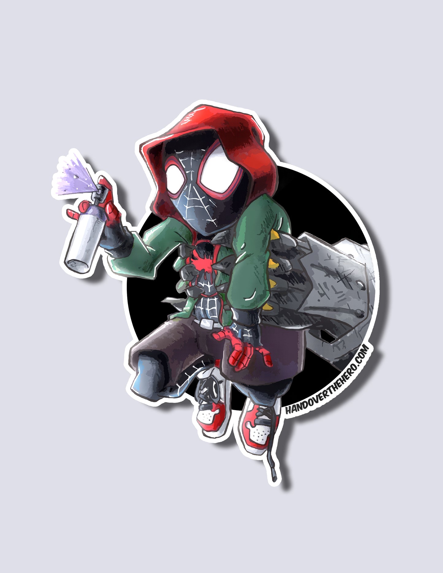 M1L3S M0R4L3S / PR0WL3R STICKER