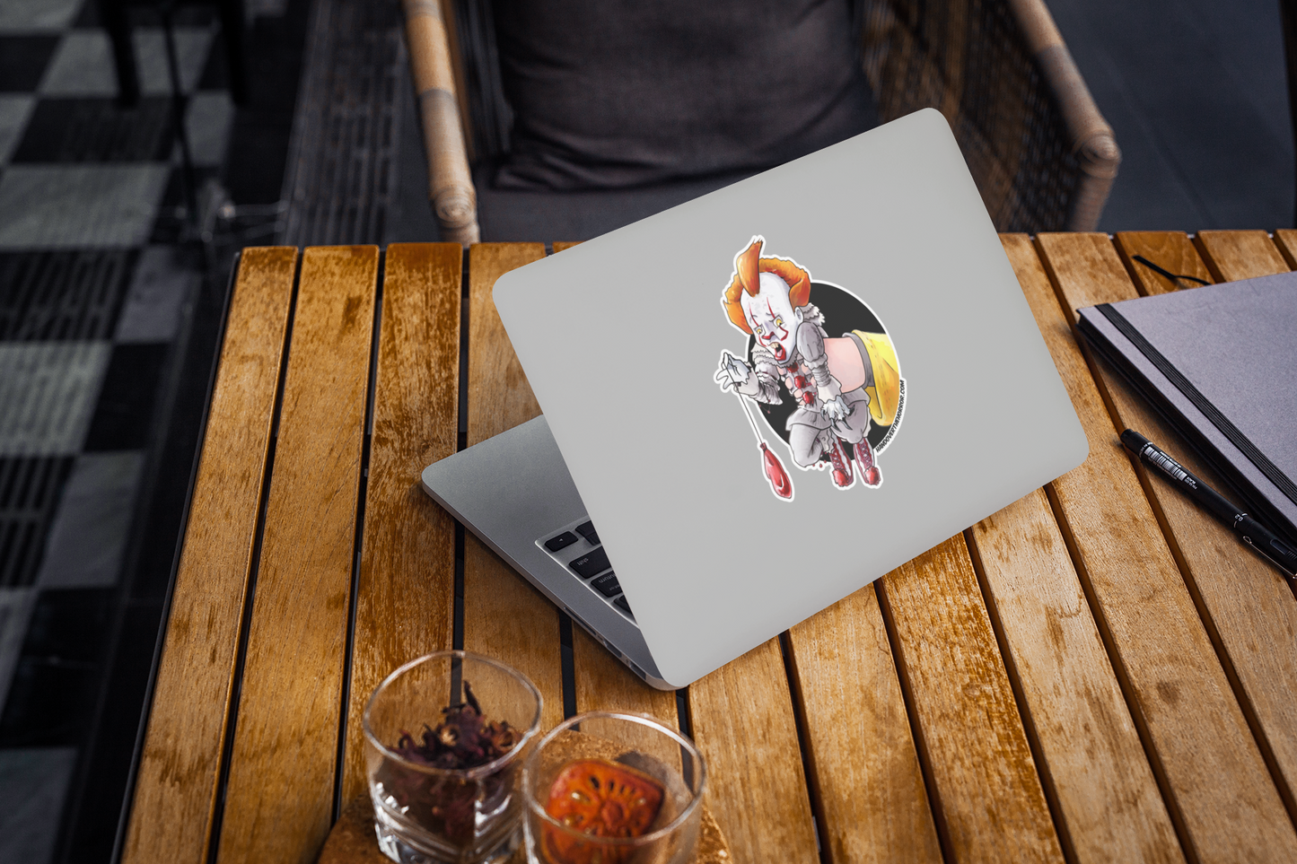 P3NNYW1SE / GE0RG1E STICKER