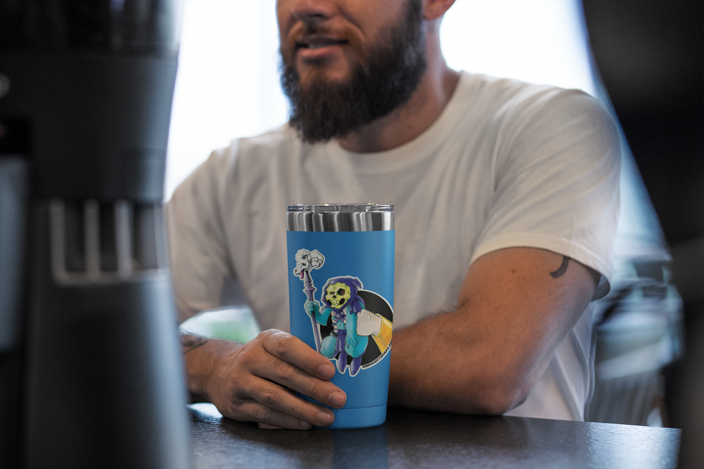 SK3L3T0R / H3-M4N STICKER