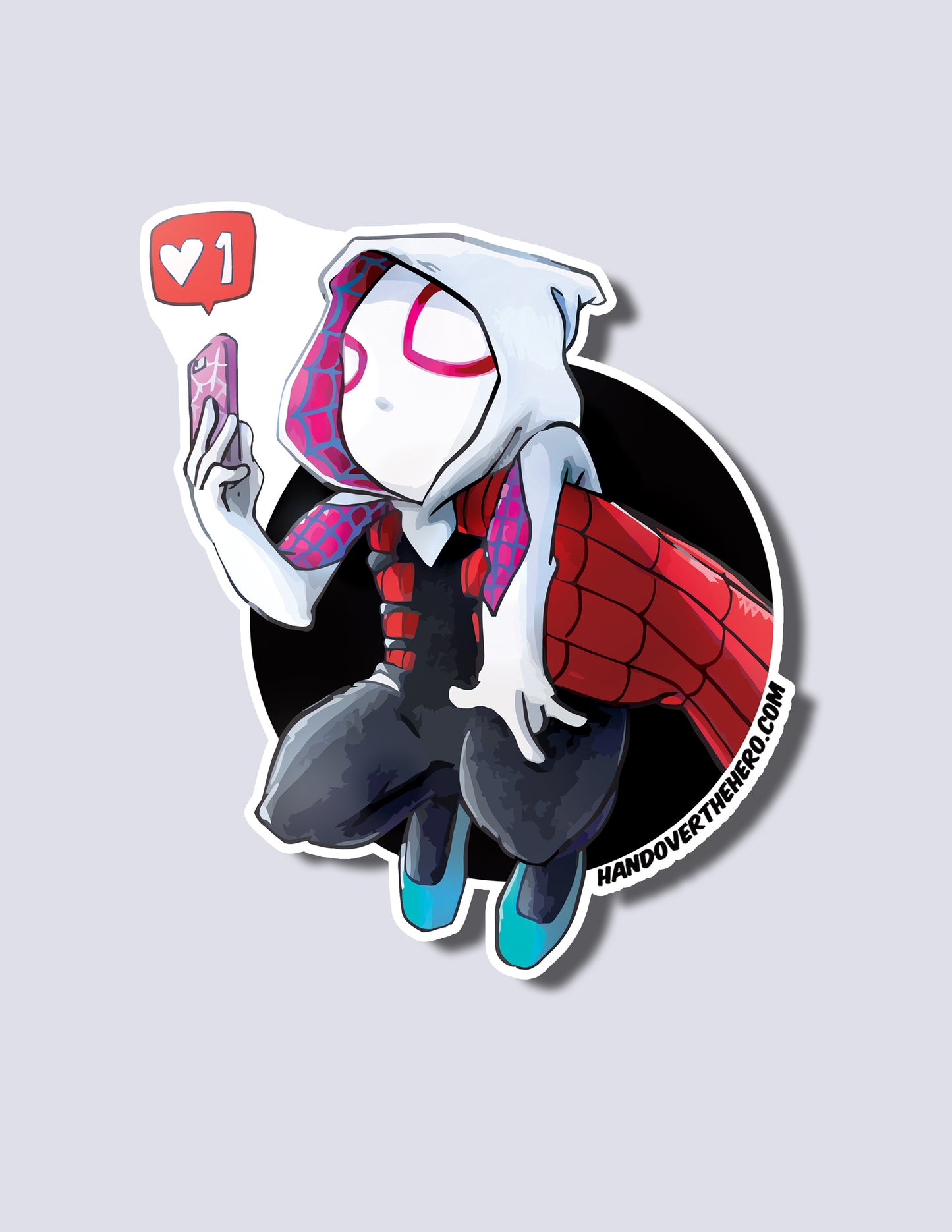 SP1D3R-GW3N / SP1DERM4N STICKER