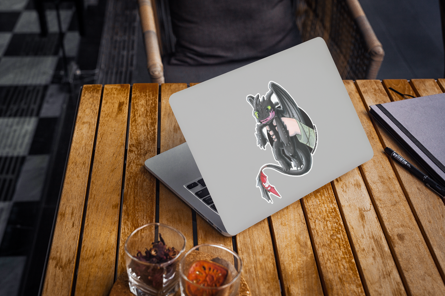 T00THL3SS / H1CCUP STICKER