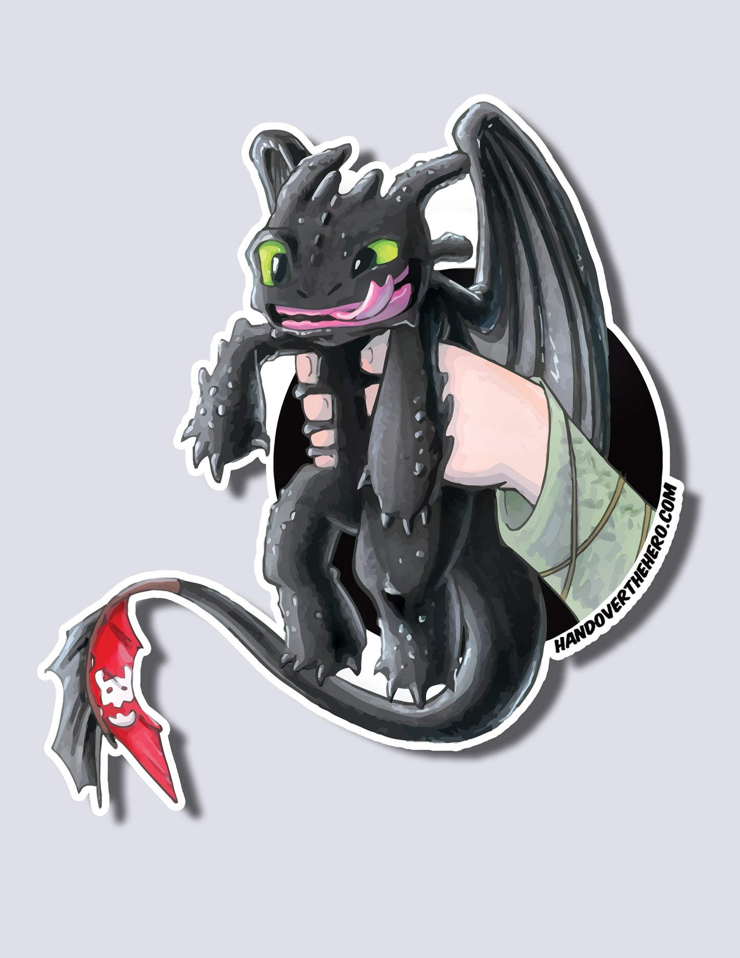 T00THL3SS / H1CCUP STICKER