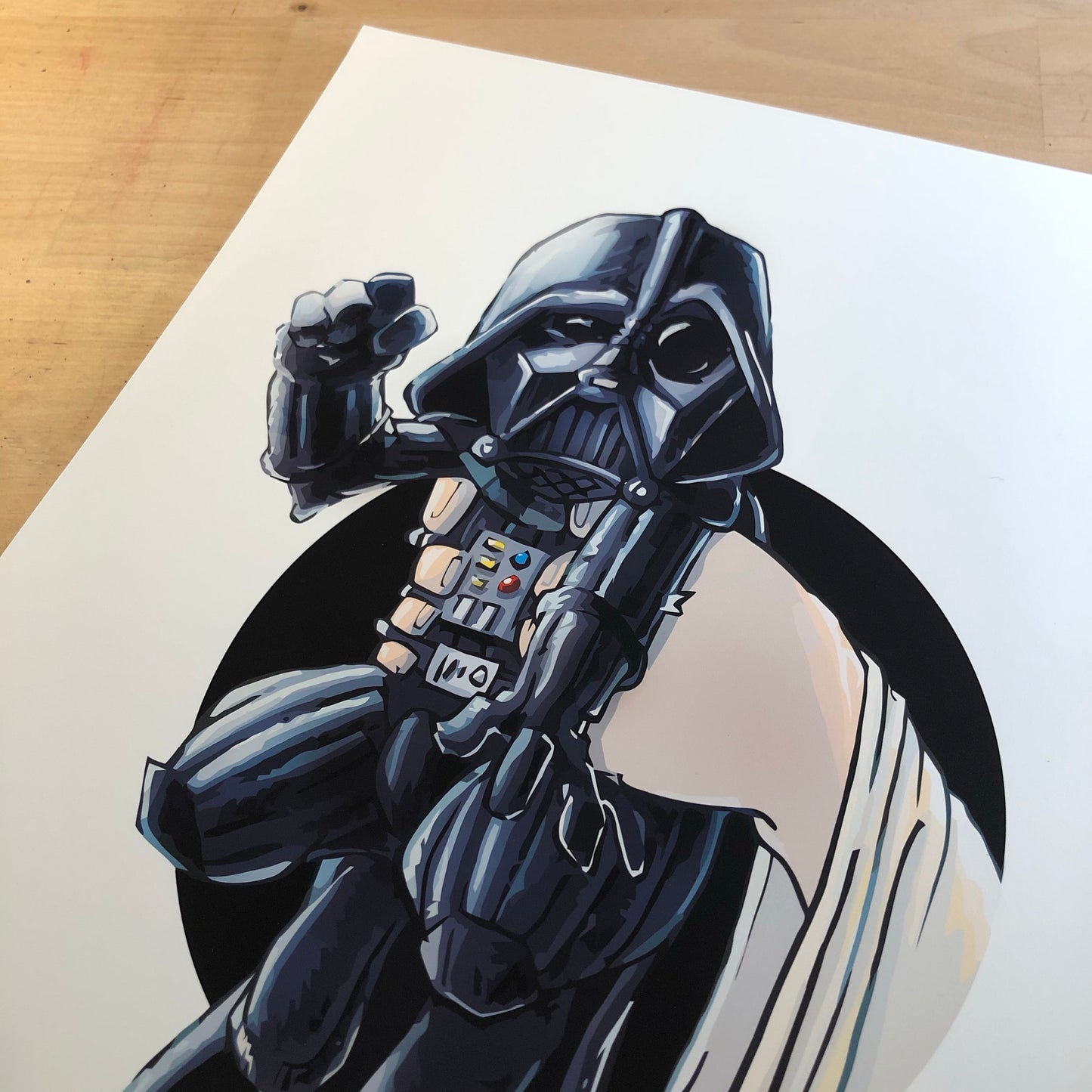 D4RTH V4D3R / LE1A PRINT