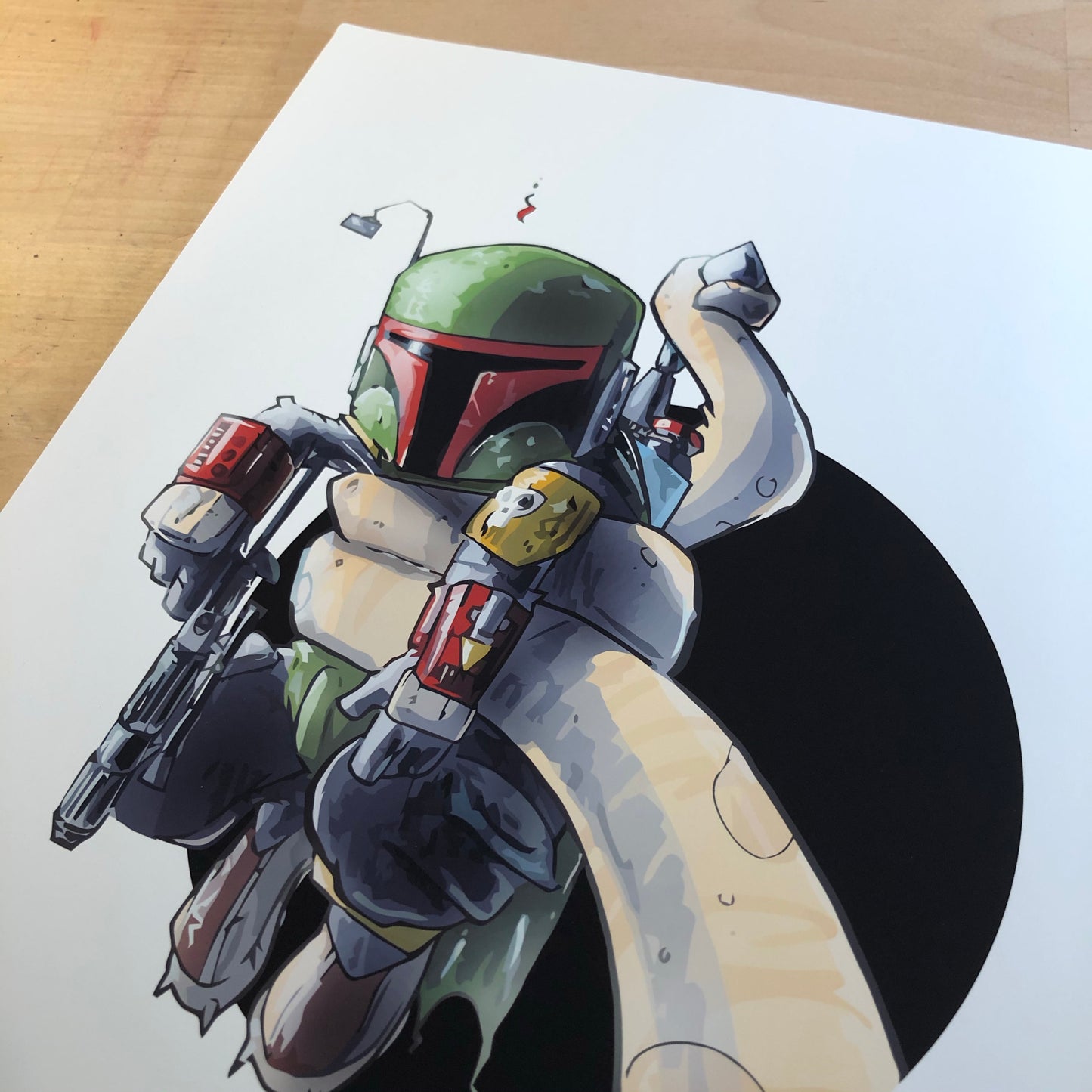 B0B4 F3TT / S4RL4CC PRINT