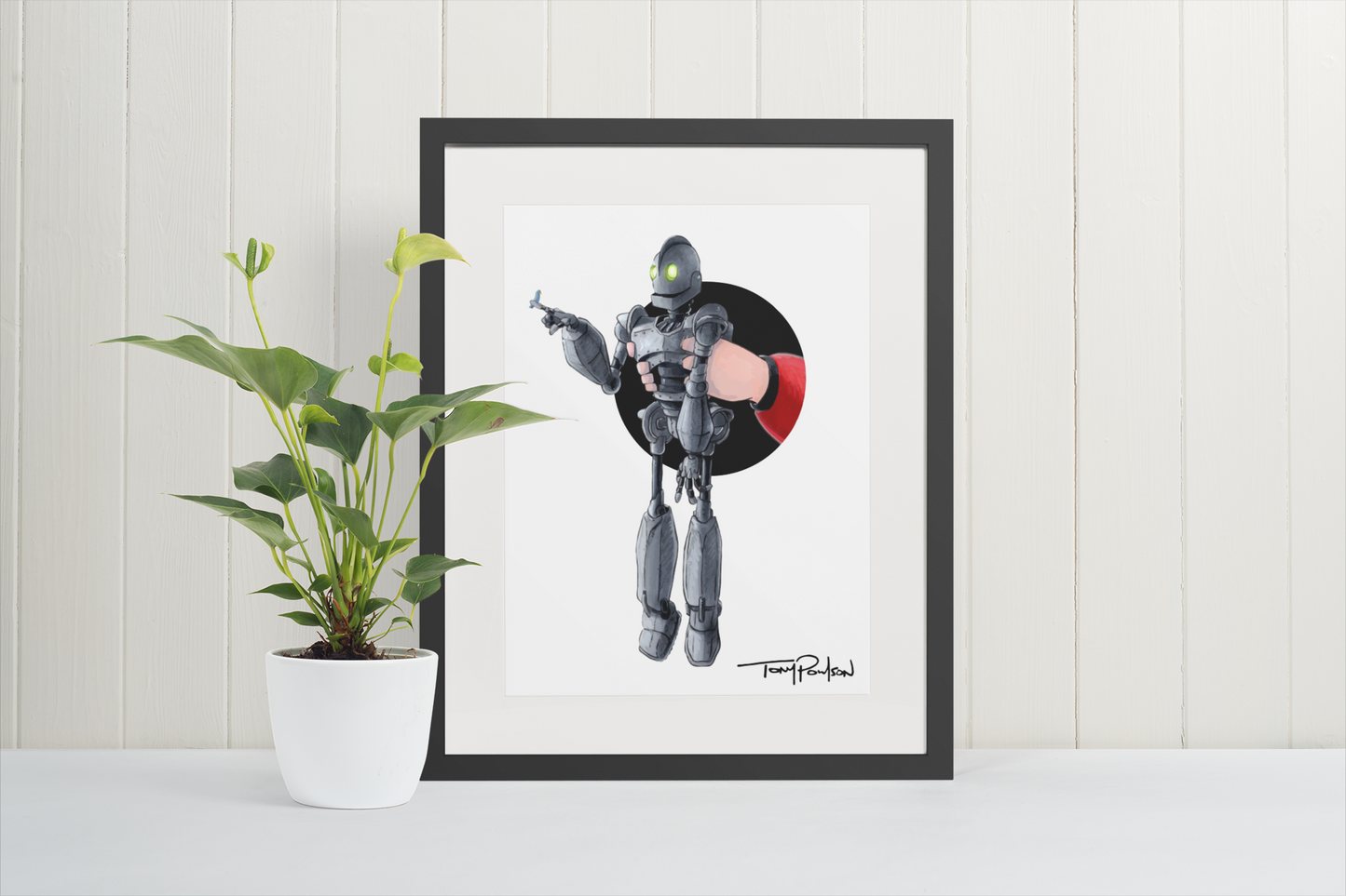 TH3 1R0N G14NT / H0G4RTH PRINT