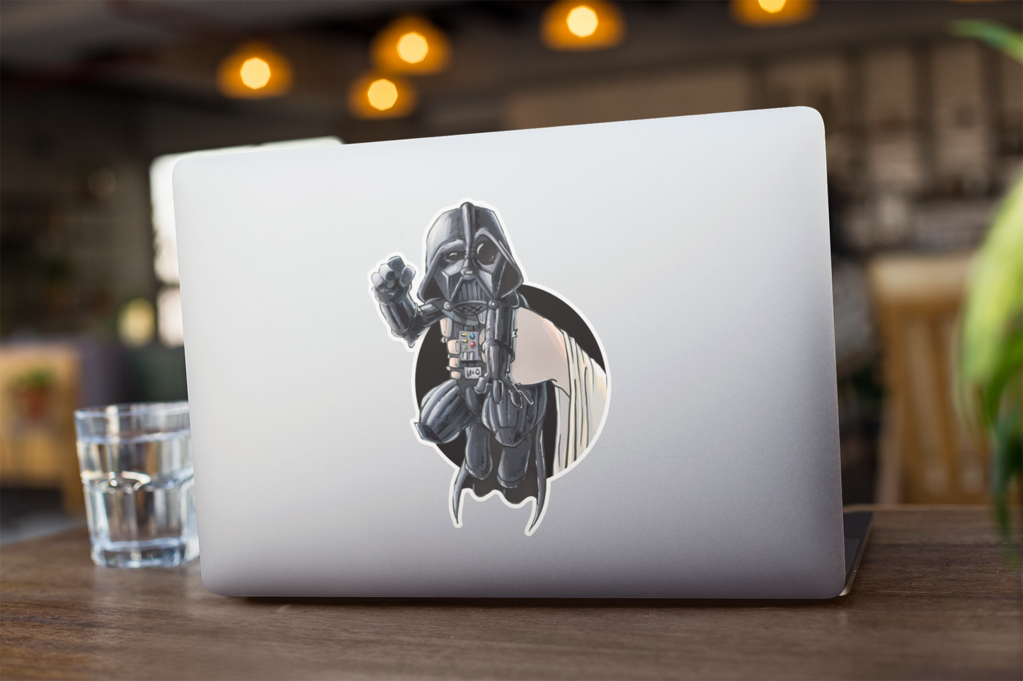 D4RTH V4D3R / LE1A STICKER