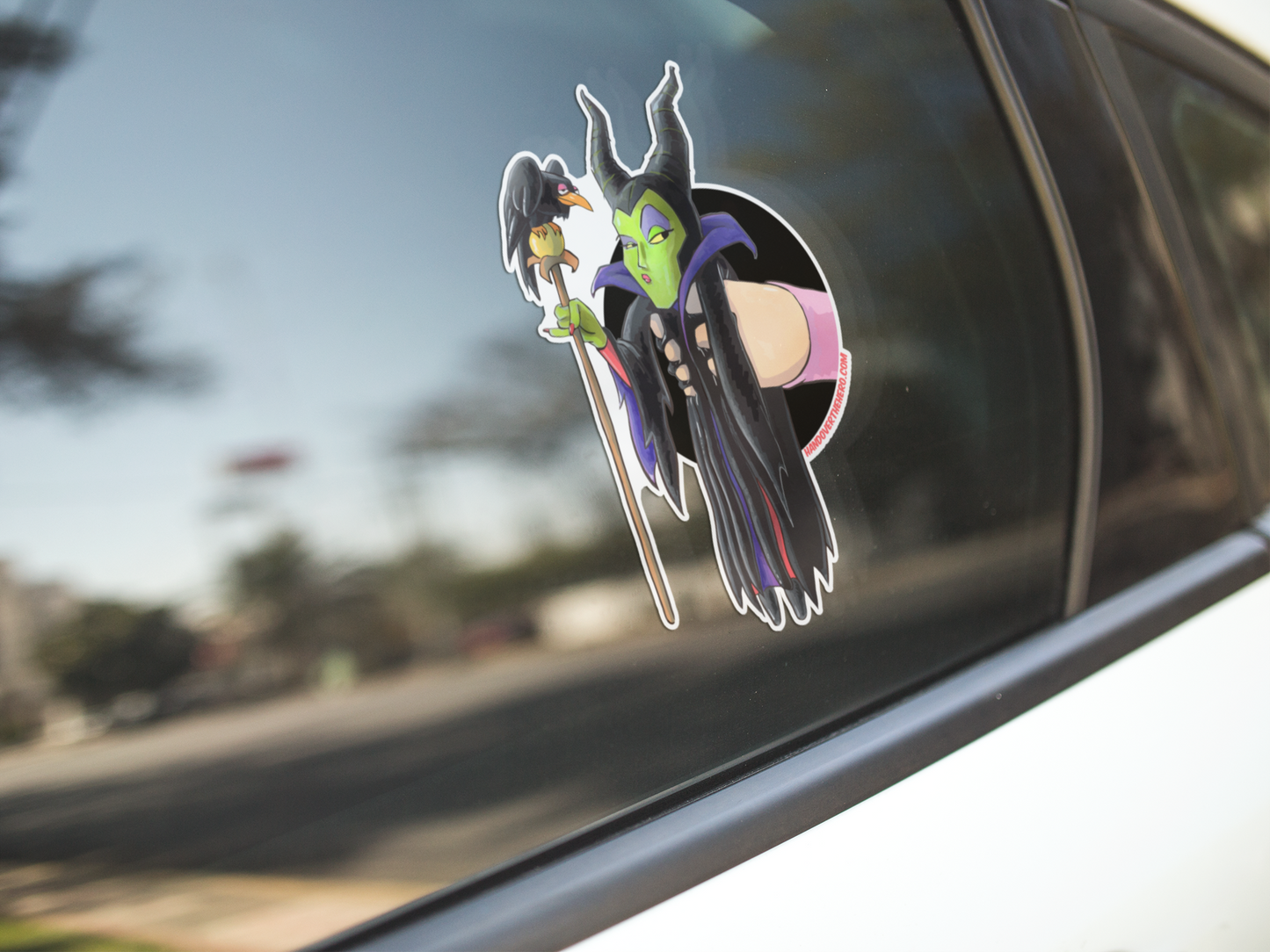 MAL3F1C3NT / AUR0RA STICKER