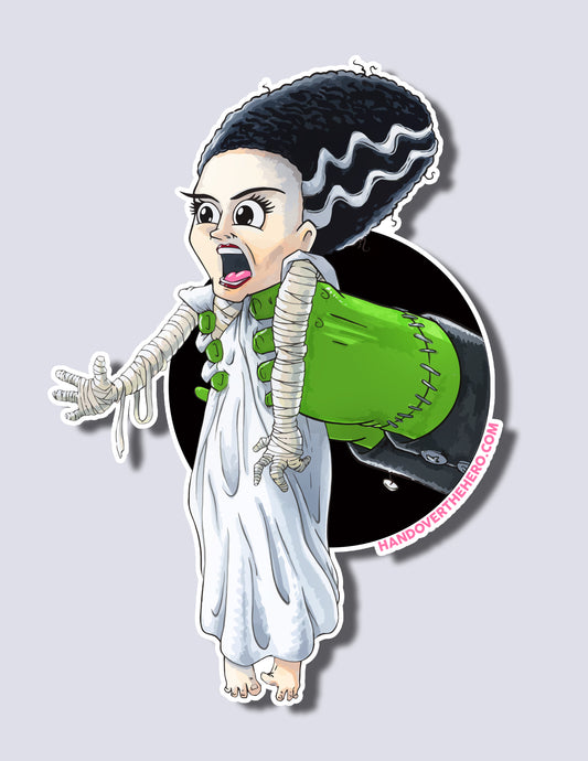 THE BR1DE / FR4NK3NSTEIN STICKER