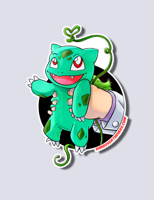 BULB4S4UR / PR0F3SS0R STICKER