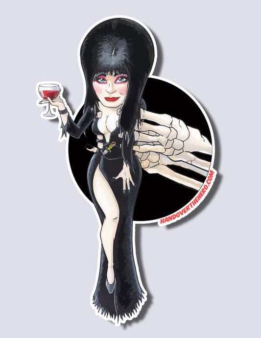 ELV1RA / SK3L3T0N STICKER