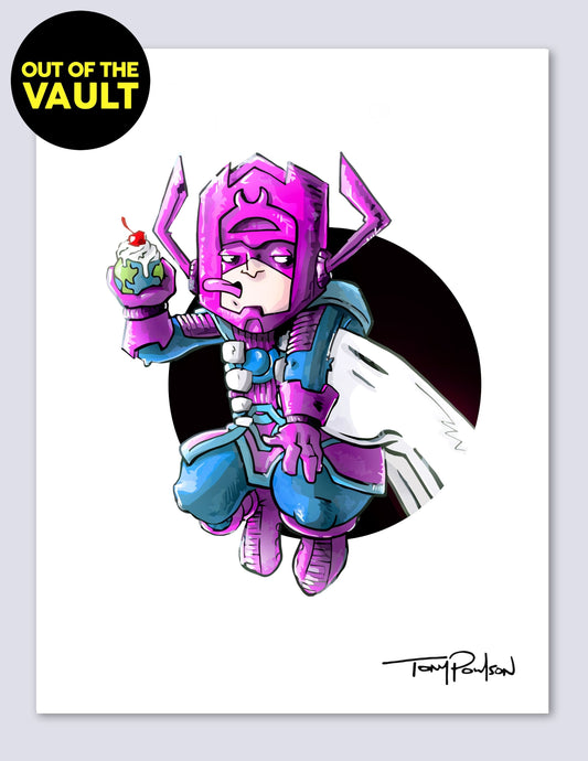 G4L4CTUS / S1LVER SURF3R PRINT