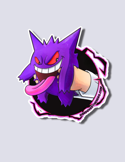 G3NGAR / PR0F3SS0R STICKER