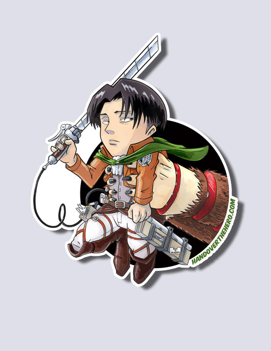 L3VI / B3AST T1TAN STICKER