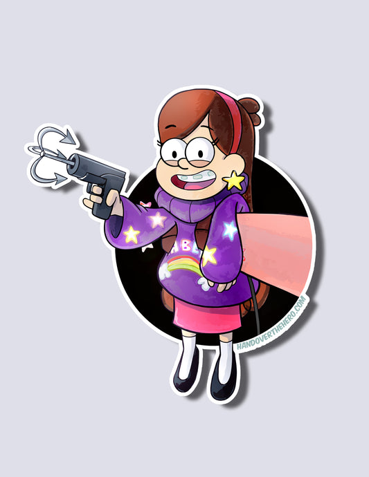 M4B3L / W4DDLES STICKER