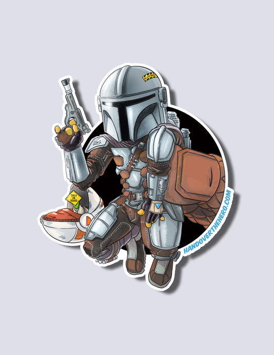 M4ND4L0R14N / TH3 4RMORER STICKER