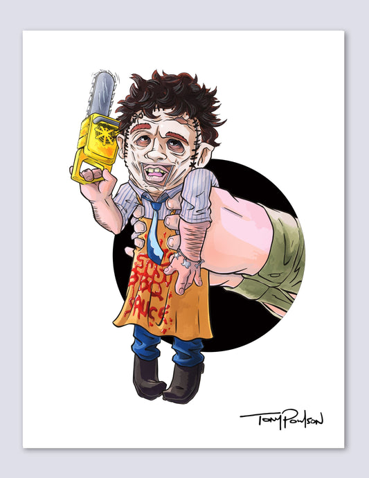 L3ATH3RFAC3 / DRAYT0N SAWY3R PRINT