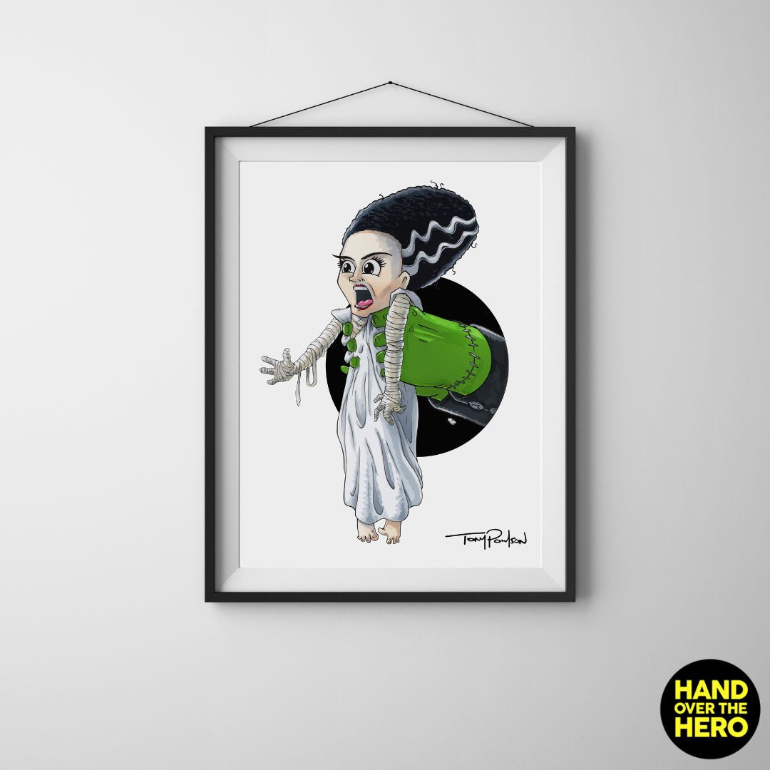 THE BR1DE / FR4NK3NSTEIN PRINT