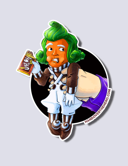 00MPA L00MPA / W1LLY W0NKA STICKER