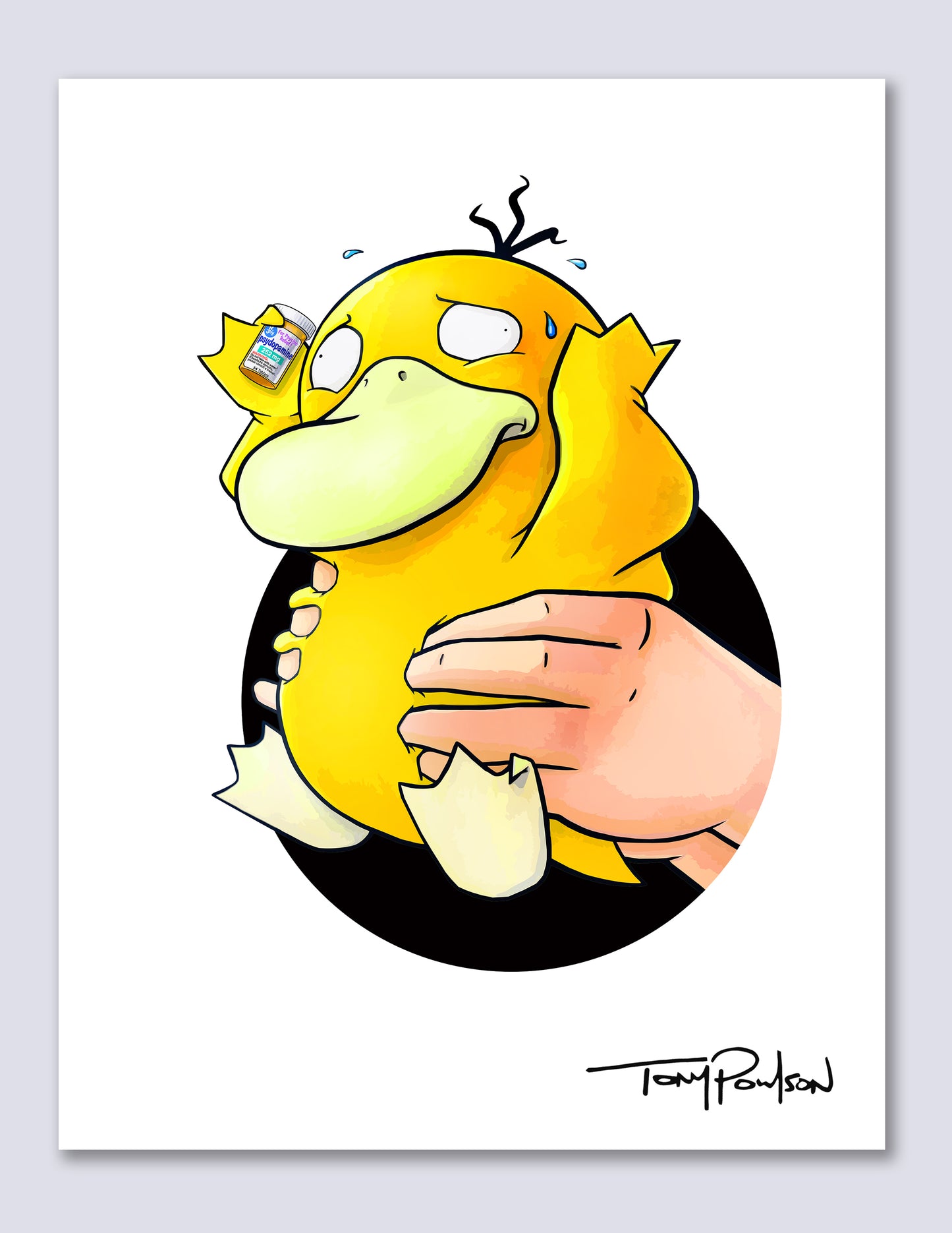 P5YDUCK / TRAINER PRINT