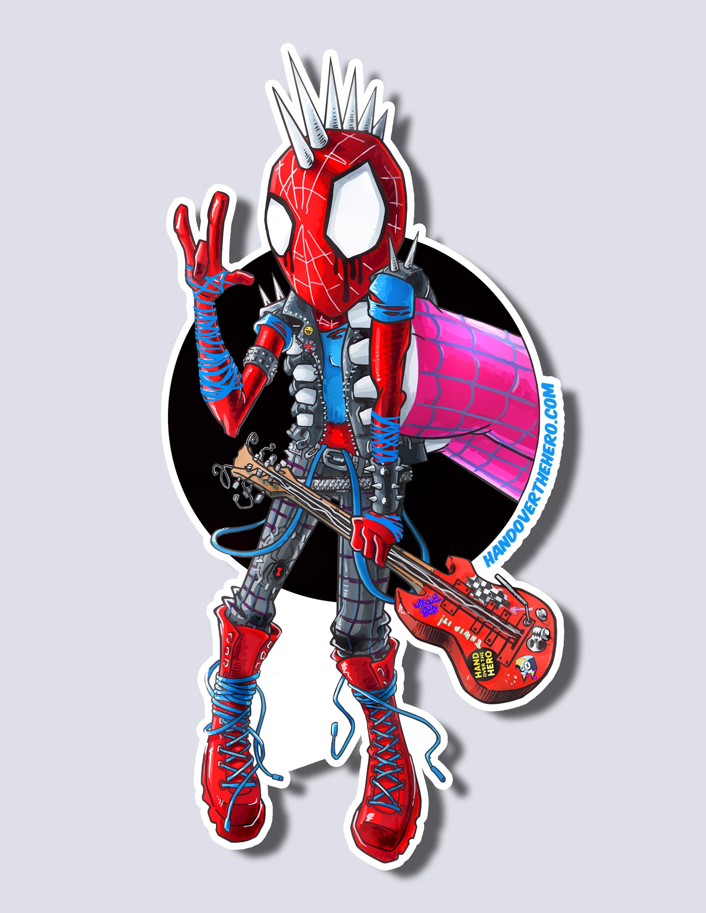 SP1D3RPUNK / SP1D3R GW3N STICKER