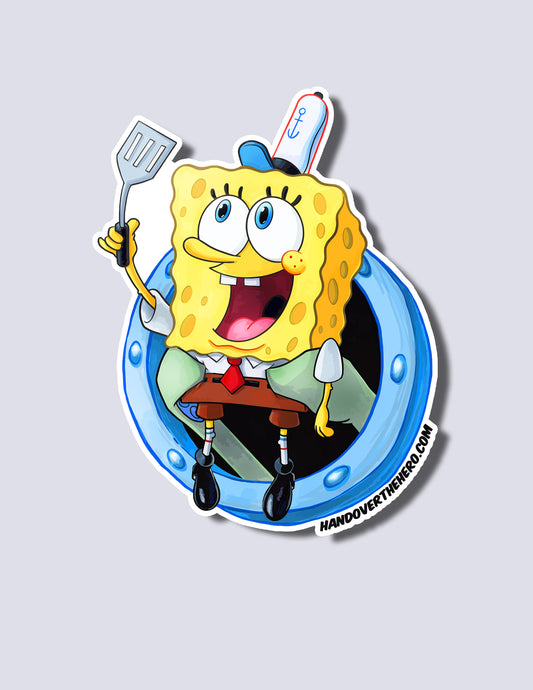 SP0NG3B0B / SQU1DW4RD STICKER