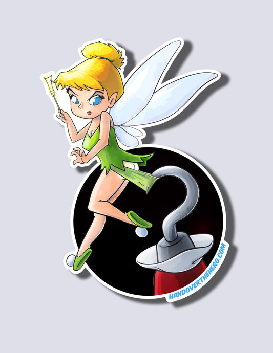 T1NK3RB3LL / CPTN H00K STICKER