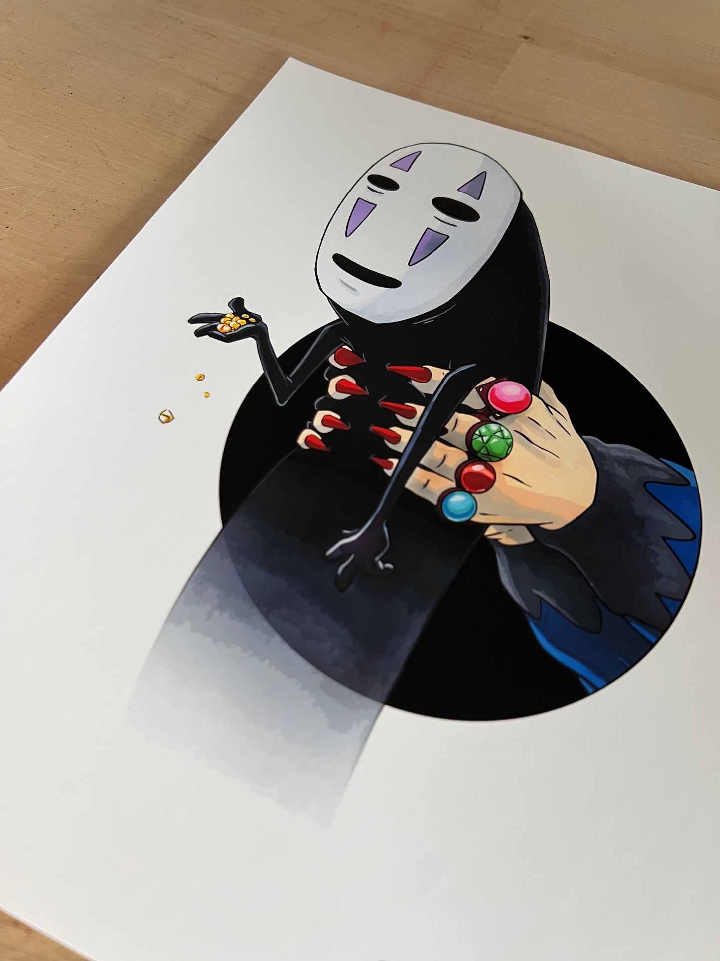 N0 F4CE / YUB4BA PRINT