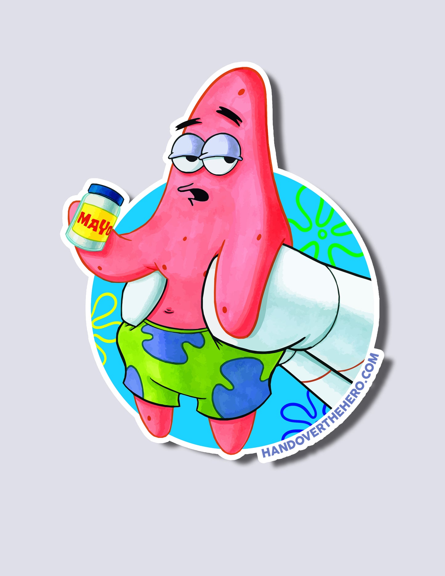 PATR1CK / S4NDY STICKER