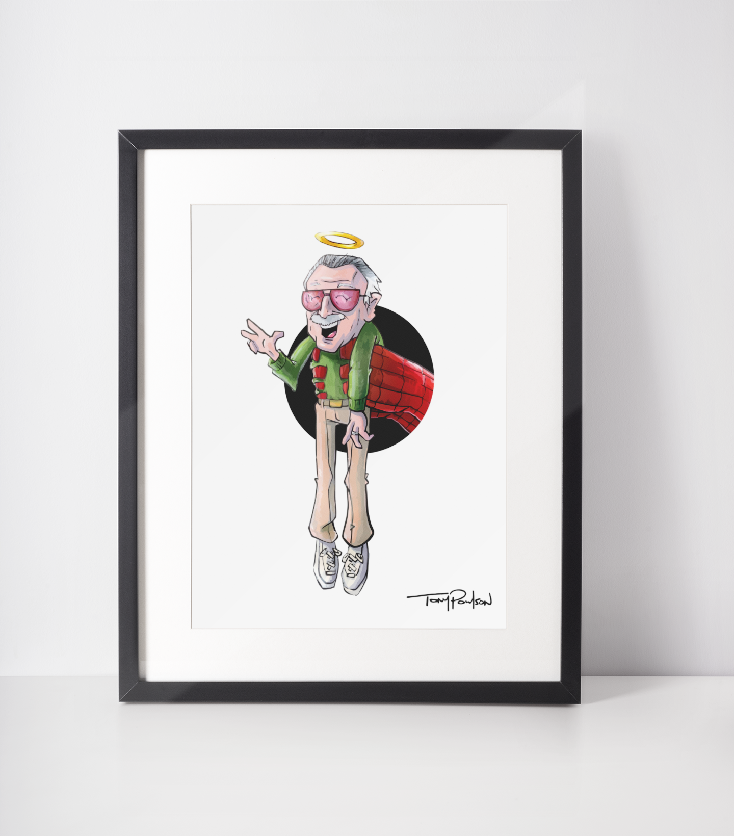 ST4N L33 HAL0 / SP1D3RM4N LIMITED EDITION PRINT