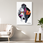 Sad Donkey / Bouncy Tiger Canvas Collection