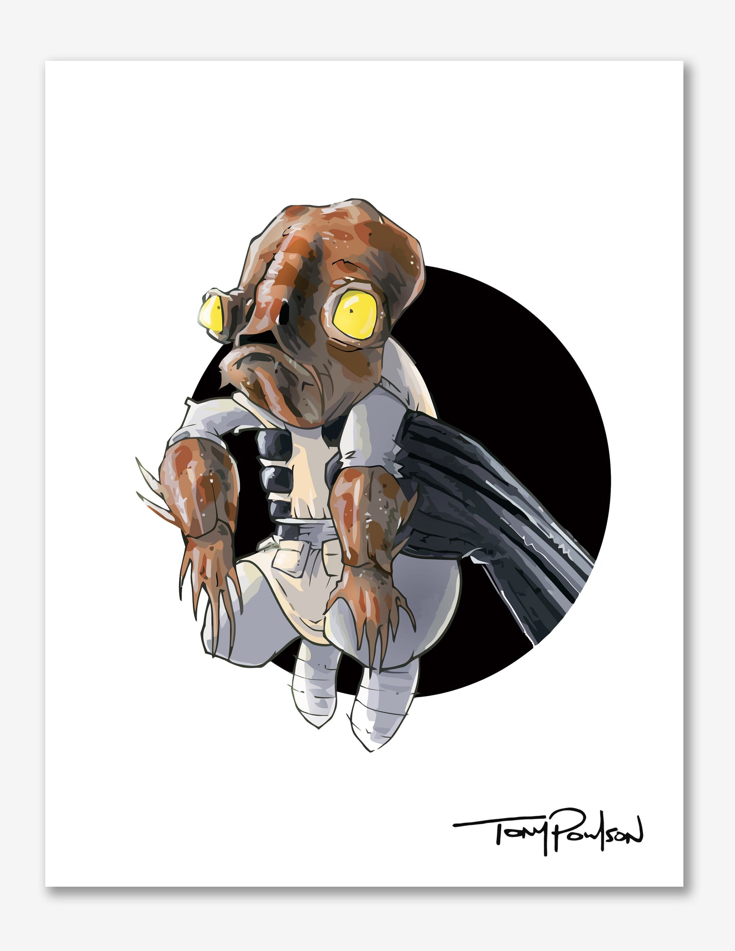 Admiral / Dark Space Lord Premium Art Print