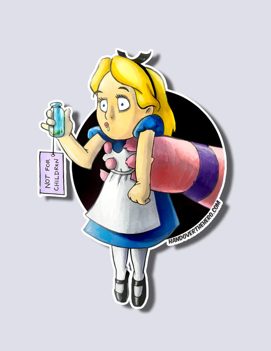 AL1CE / CH3SH1RE STICKER