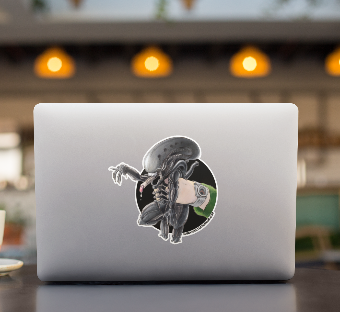 X3N0M0RPH / R1PL3Y STICKER