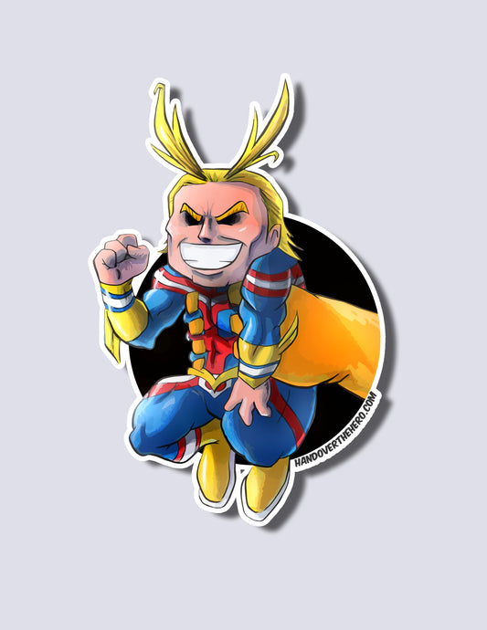 ALL M1GHT / N4N4 STICKER