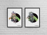 Warthog Baddy / Turtle Ninja Premium Art Print