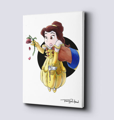 Yellow Dress Princess / Beastly Prince Canvas Collection