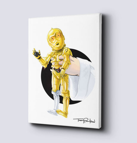 Golden Robot / Young Apprentice Canvas Collection