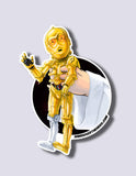 Golden Robot / Young Apprentice Premium Vinyl Sticker